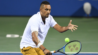 True Weirdo Nick Kyrgios Serves Match-Winning Ace After Consulting A Fan